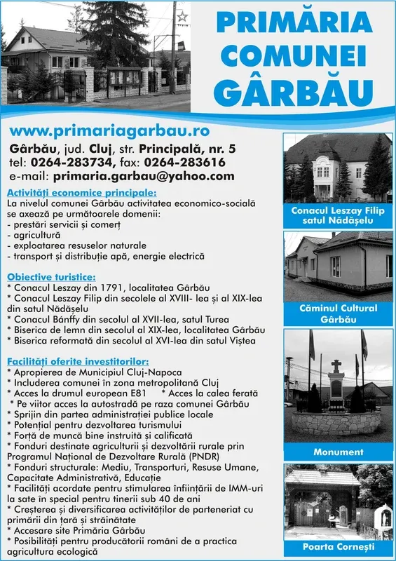 PRIMĂRIA GÂRBĂU