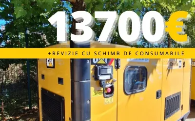 Grupuri Electrogene CAT ® DE110E2 – Performanță și Fiabilitate la Preț Special!
