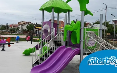 Orașul Ovidiu investește în viitorul copiilor: trei locuri de joacă moderne amenajate de Waterboyz