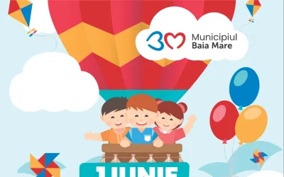 Ziua Copilului, sărbătorită cu distracție și bucurie în Baia Mare