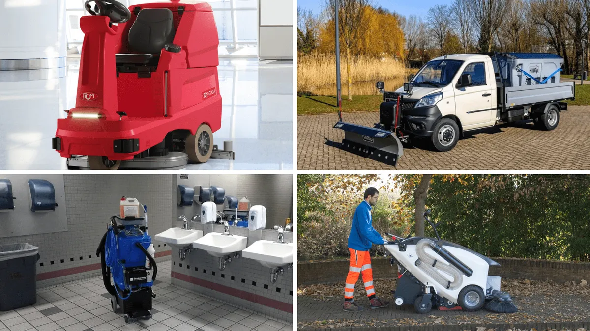 Utilaje de salubrizare/curățenie prin achiziție directă