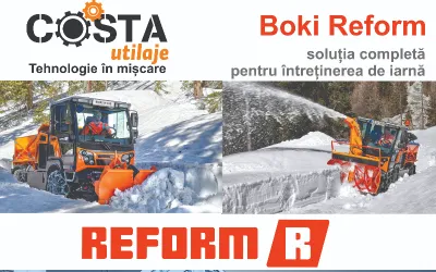 Boki Reform - soluția completă pentru întreținerea de iarnă
