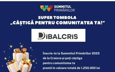 Înscrie-te la Summitul Primăriilor și poți câștiga pentru comunitatea ta premii în valoare totală de 1.250.000 lei