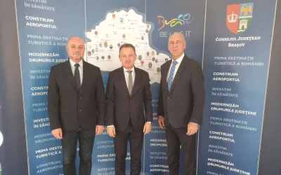 Excelenţa Sa Dr. Robert Kokalj, ambasadorul Republicii Slovenia în România, a efectuat vineri, 11 octombrie, o vizită de curtoazie la Braşov