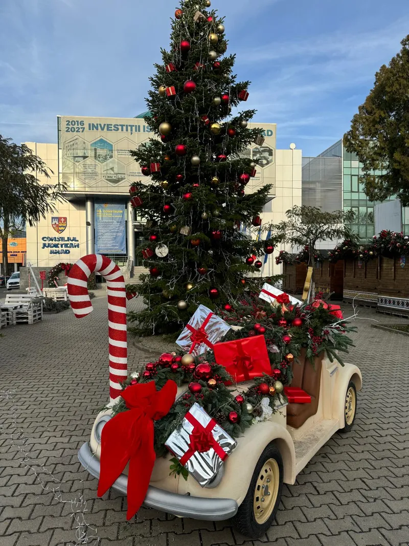 Iustin Cionca: Joi pornim iluminatul de sărbători la Consiliul Județean!