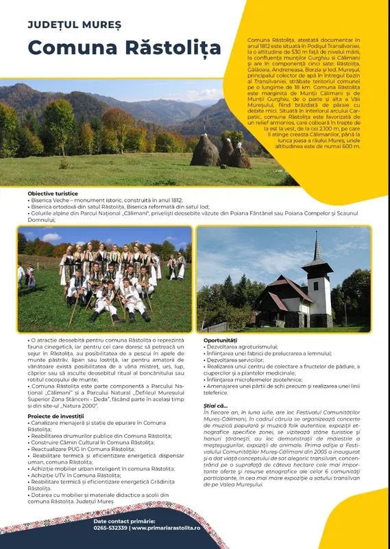 PRIMĂRIA RĂSTOLIŢA