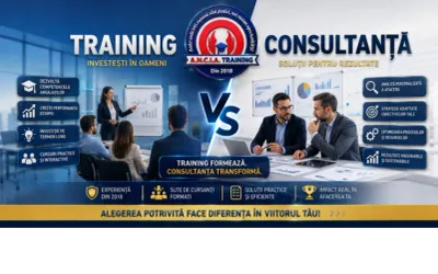 Training vs. Consultanță