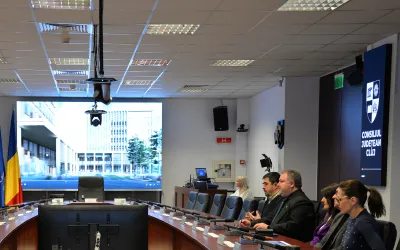 Cel mai important proiect din domeniul medical al Consiliului Județean, prezentat Băncii de Dezvoltare a Consiliului Europei