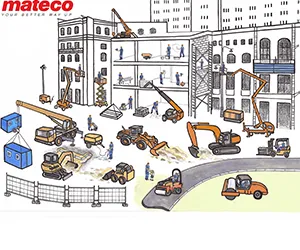 mateco vine în sprijinul autorităților locale cu cea mai modernă și variată gamă de utilaje și echipamente pentru industrie și construcții, adaptate oricărui tip proiect