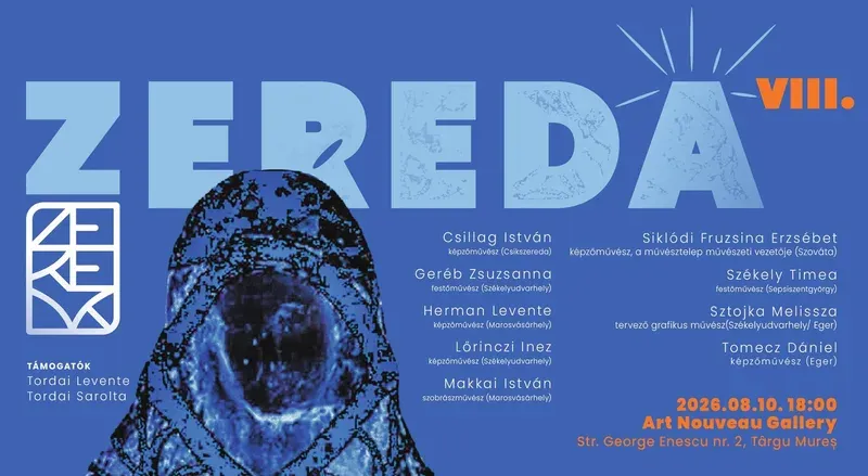 Vernisajul expoziției finale a celei de-a VIII-a ediții a Taberei de Artă ZEREDA — 10 august, Galeria Art Nouveau