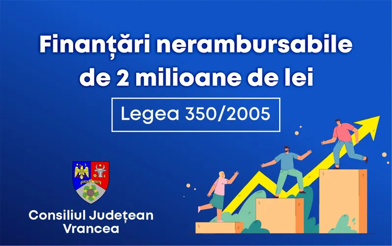 Consiliul Județean Vrancea dă startul la înscrierile pentru finanțări  nerambursabile destinate ONG-urilor