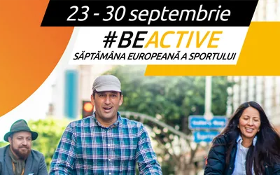 Sibiul participă la Săptămâna Europeană a Sportului, 23-30 septembrie
