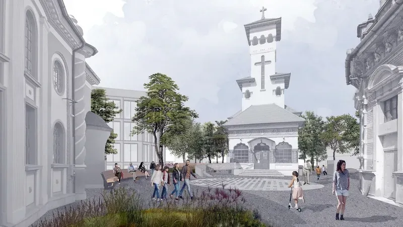 Piața Concordiei — nou spațiu de odihnă și recreere în centrul Oradiei