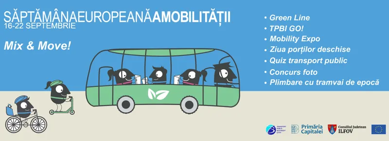 Expoziții, trasee turistice, concursuri și Porți Deschise în Săptămâna Europeană a Mobilității