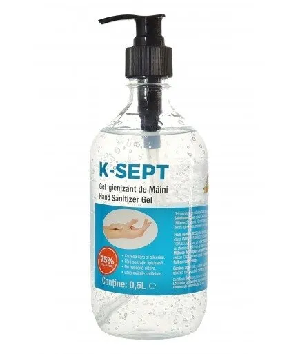 GEL Dezinfectant De Maini K-SEPT 0.5L