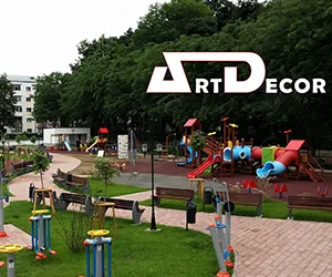 ArtDecor - unul dintre cei mai mari producători din România de echipamente de joacă și mobilier urban