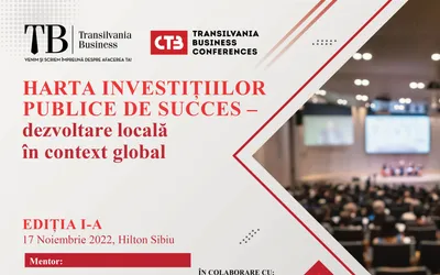 INVITAȚIE EVENIMENT: Harta Investițiilor Publice de Succes – dezvoltare locală în context global