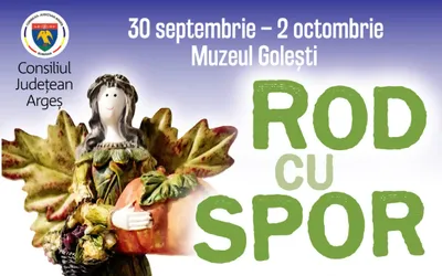TÂRGUL DE MEȘTEȘUGURI ȘI PRODUSE TRADIȚIONALE - ROD CU SPOR