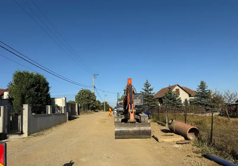 Se reiau lucrările de modernizare pe strada Gheorghe Doja