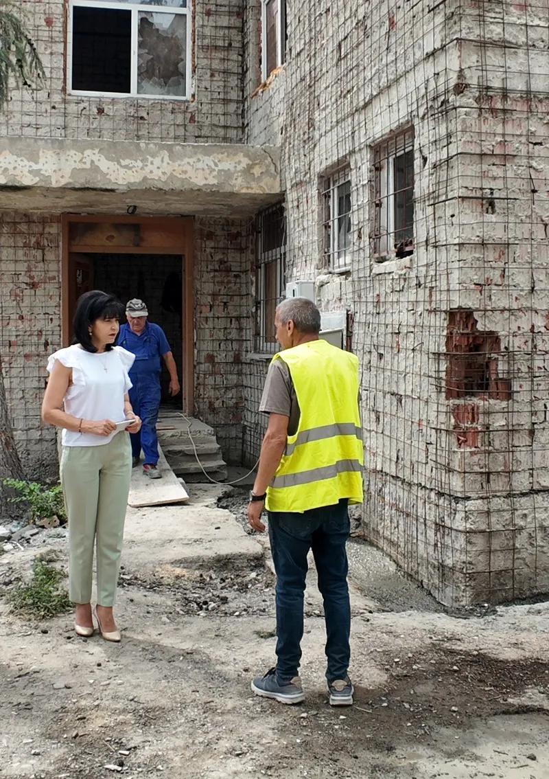 Lucrări avansate la noul sediu al Evidenței Populației