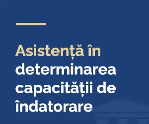 Determinarea necesarului de finanțare și a capacității de îndatorare