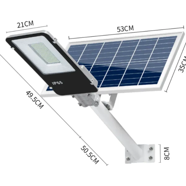 LAMPA INCARCARE SOLARA 200W, TELECOMANDA, SUPORT METALIC, SENZOR DE LUMINA