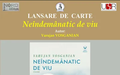 LANSARE DE CARTE LA BIBLIOTECA JUDEȚEANĂ ”PETRE DULFU”:  ”NEÎNDEMÂNATIC DE VIU”