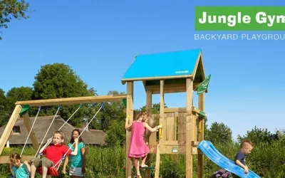 Ansambe de joaca - Jungle Gym Castle-Swing