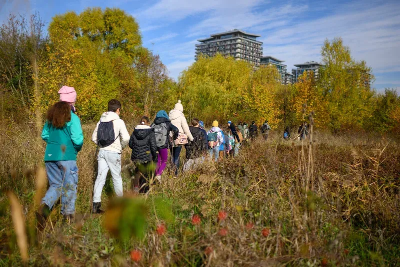 Săptămâna Verde 2026–2027: vizite ghidate și ateliere educaționale pentru elevi în Parcul Natural Văcărești