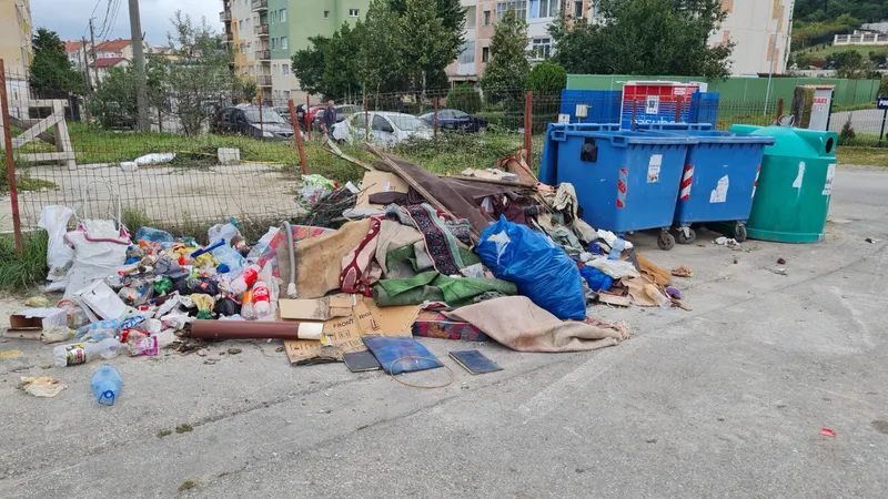 O nouă amendă pentru neridicarea gunoiului din Deva