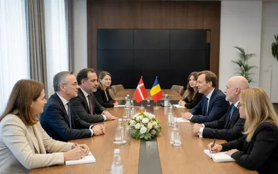 Noul ambasador al Regatului Danemarcei, Stig Paolo Piras, în vizită la Consiliul Județean Cluj