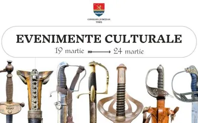 Calendarul săptămânal al evenimentelor culturale în organizarea instituțiilor CJ Timiș