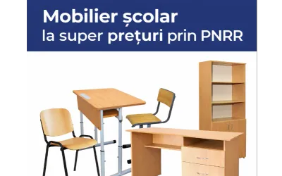 Mobilier școlar adaptat nevoilor actuale din educație