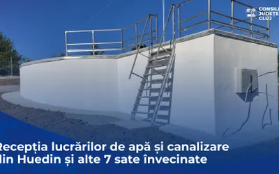 Comunicat de presă | Au fost recepționate lucrările de alimentare cu apă