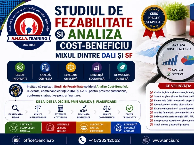 STUDIUL DE FEZABILITATE SI ANALIZA COST-BENEFICIU MIXUL DINTRE DALI SI SF