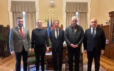 Ambasadorul Regatului Belgiei în România, vizită la Primăria  Oradea