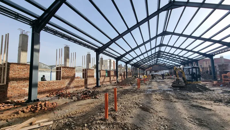 Primul corp al Pieței Cetate începe să prindă contur –  stadiu de realizare 40%