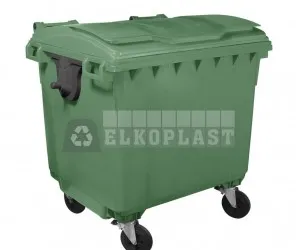 Container cu capac plat 1100L-lichidare stoc