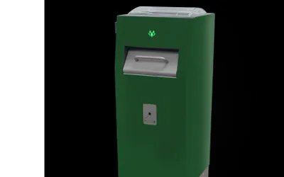 Cos de gunoi inteligent 120, 240L cu  Compactare