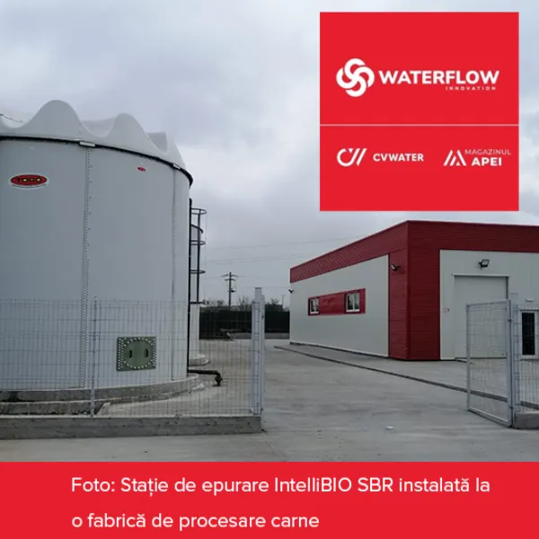 CVWATER își continuă ascensiunea și atinge un nou nivel de dezvoltare prin integratorul WATERFLOW INNOVATION