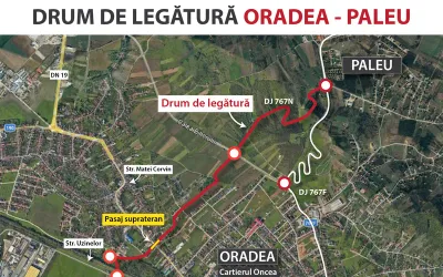 Consiliul Județean Bihor: 98% finanțare europeană pentru Pasajul Matei Corvin