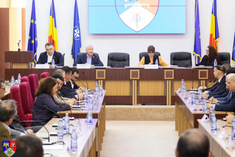 Ionel Cel-Mare, ales în unanimitate vicepreședinte cu atribuții de președinte al  Consiliului Județean Vrancea