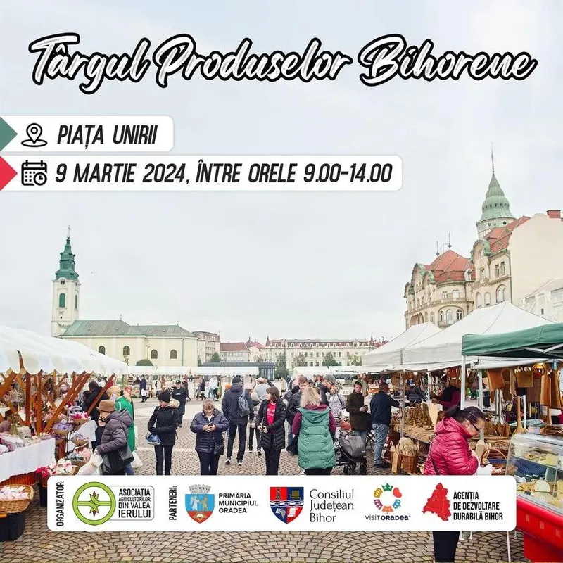 Reîncep târgurile cu produse locale