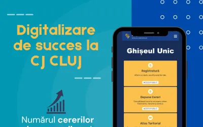 Digitalizare de succes la Consiliul Județean Cluj