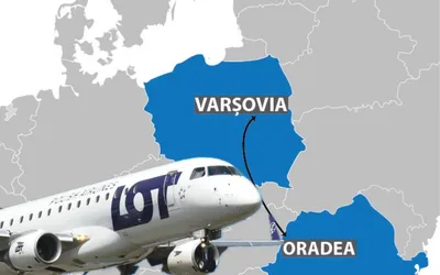 LOT va opera zborurile Oradea - Varșovia