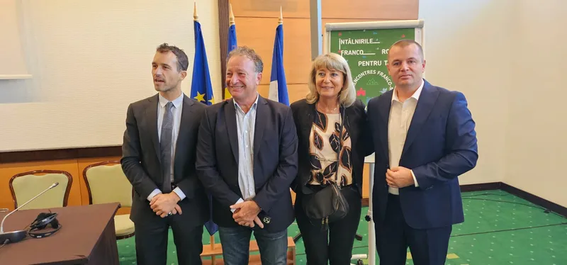 Radu Trufan a susținut, alături de omologii săi din Cantal (Franța), o prezentare  despre turismul montan