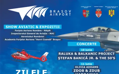 Zilele Porţilor Deschise la Aeroportul Internaţional Braşov-Ghimbav