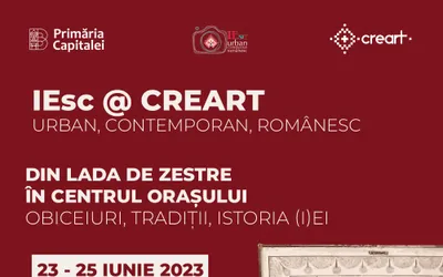 IEsc - festival urban, contemporan, românesc dedicat IEI, în perioada 23-25 iunie, la CREART, în inima Bucureștiului
