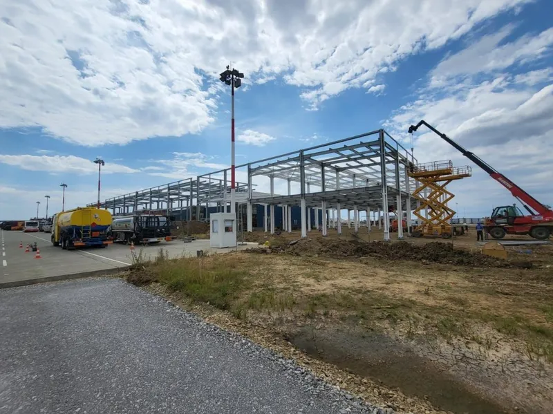 Stadiul lucrărilor la terminalul Aeroportului Oradea