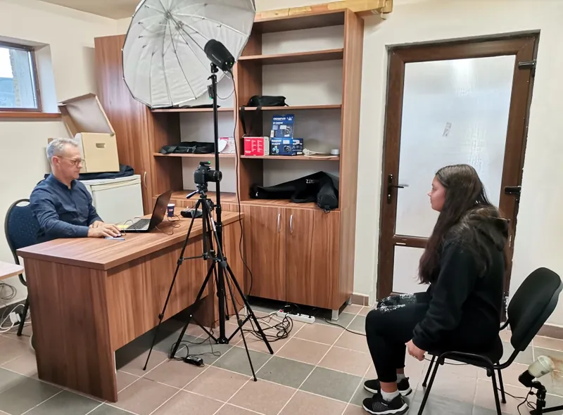 Deplasare cu stația mobilă a Direcției Județene de Evidență a Persoanelor Cluj, în comuna Gilău